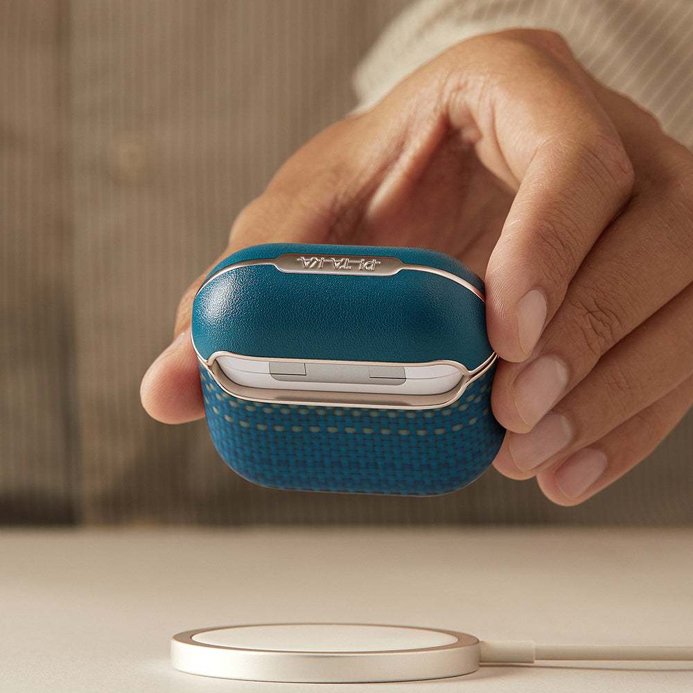 Pitaka Tactile Woven Sunset-Moonrise Serisi Airpods Pro 2 Aramid Fiber Sunset Kılıf Pitaka Tactile Woven Sunset-Moonrise Serisi Airpods Pro 2 Aramid Fiber Sunset Kılıf